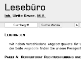Bild zur Referenz Leseb�ro
